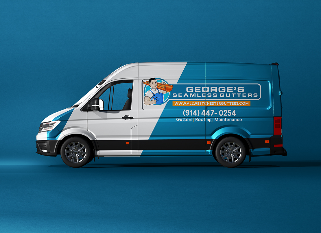 Vinyl-Van-rapping-Mockup